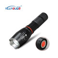 Portable High Power Glare T6 LED warning aluminum flashlight for working